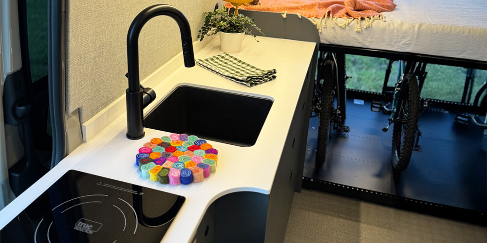 Van conversion - Kitchen