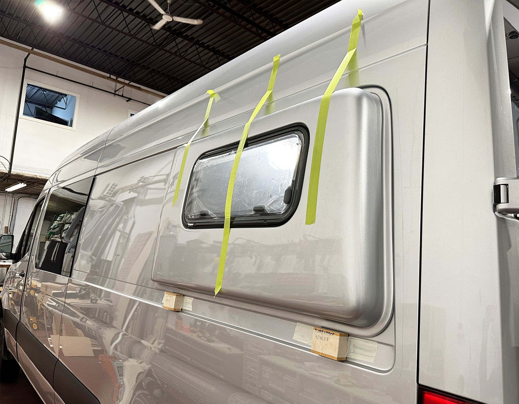 Exterior Van Conversion Upgrades - Flares