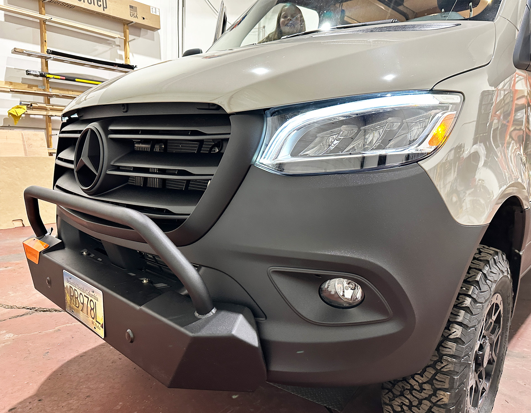 Exterior Van Conversion Upgrades - Front Bumper