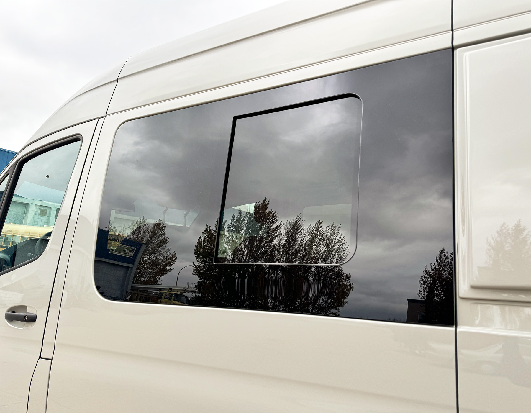 Exterior Van Conversion Upgrades - Windows