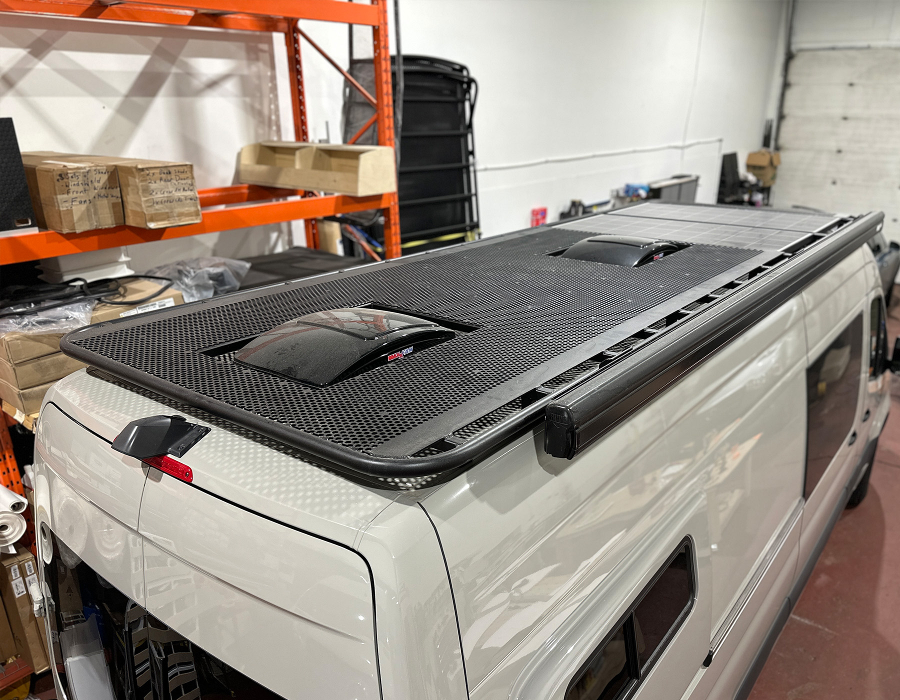 Roof Van Conversion Upgrades - Roof Fan