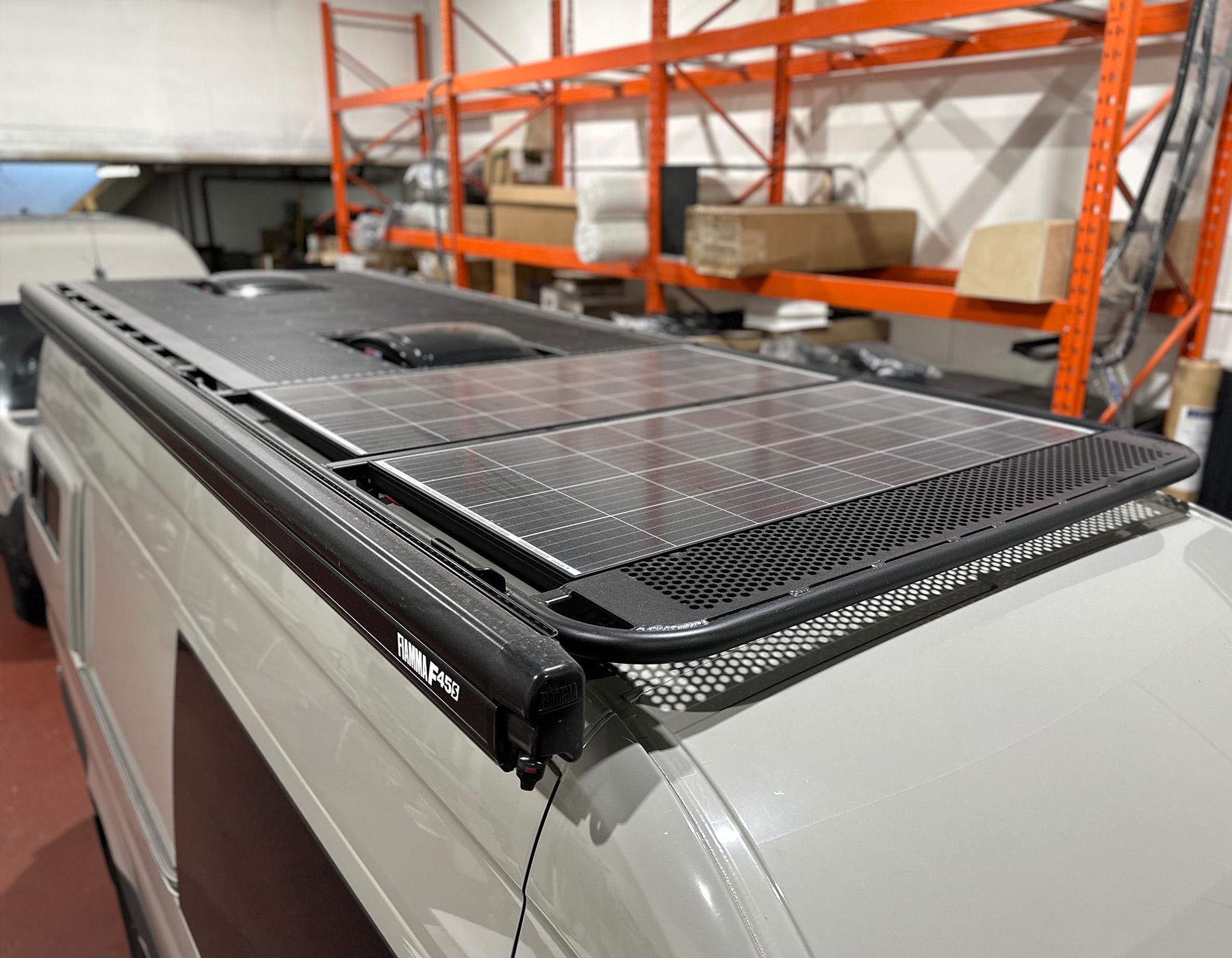 Roof Van Conversion Upgrades - Solar Panels