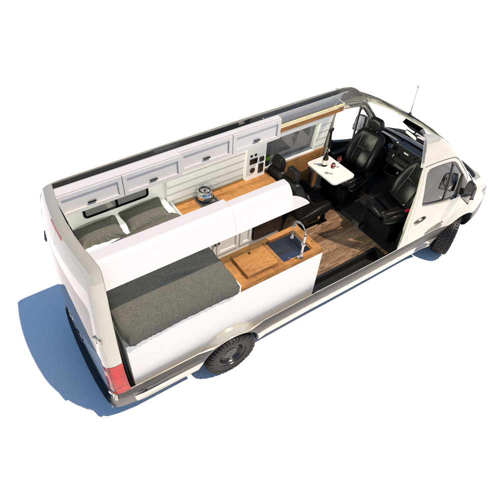 Van Conversion - Cross Section